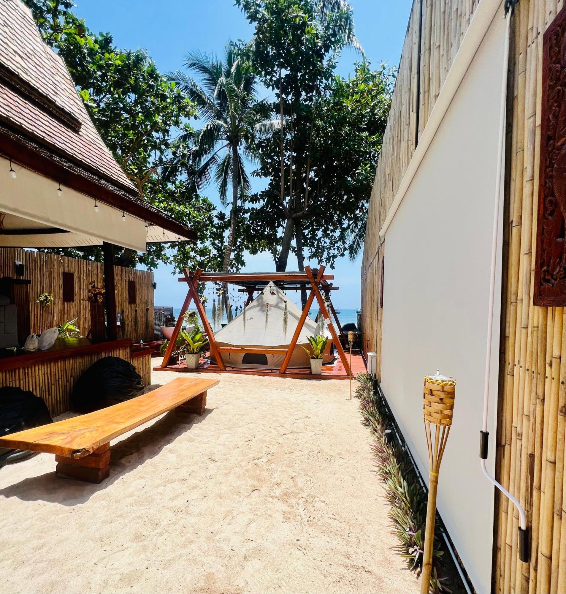 Natures Edge Beachfront Luxury Glamping Ko Tao Luaran gambar